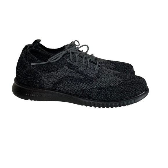 Cole Haan ZeroGrand Wingtip Oxford Shoe Black 12